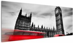 Mivali Tablou - Houses of Parliament din Londra, dintr-o bucată 145x58 cm (V021939V14558)