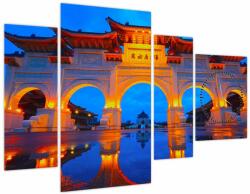 Mivali Tabloul Taiwanului (cu ceas), din patru bucăți 110x75 cm cu ceas (V020023V11075C)