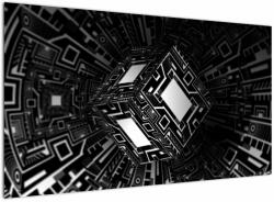 Mivali Tablou cu un cub abstract, dintr-o bucată 120x70 cm (V020830V12070)