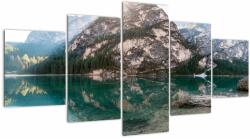 Mivali Tablou cu lac montan, din cinci bucăți 150x80 cm (V020951V150805PCS)