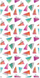 Mivali Tapet - Triunghiuri colorate în tonuri reci (T110028)