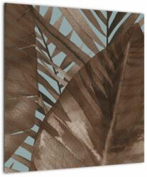 Mivali Tablou - Frunze de palmier acvarel, dintr-o bucată 50x50 cm (V022423V5050)