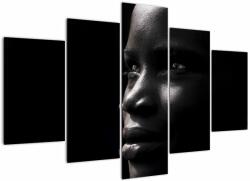 Mivali Tablou - Femeie africană, din cinci bucăți 150x105 cm (V021579V150105)