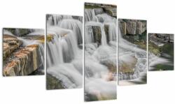 Mivali Tablou cu cascade, din cinci bucăți 125x70 cm (V020274V12570)