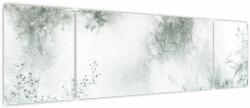 Mivali Tablou - Frunze abstract, din trei bucăți 170x50 cm (V023698V17050)