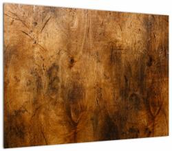 Mivali Tablou pe sticlă - Lemn în detaliu, dintr-o bucată 70x50 cm pe sticlă (V023094V7050GD)