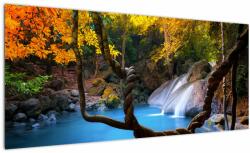 Mivali Tablou - Cascade din Asia, dintr-o bucată 100x40 cm (V022473V10040)