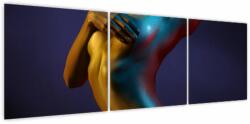 Mivali Tablou - Nud feminin, din trei bucăți 150x50 cm (V023845V15050)