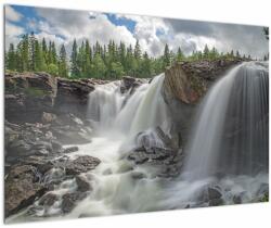 Mivali Tablou cu cascade, dintr-o bucată 90x60 cm (V020852V9060)