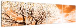 Mivali Tabloul cu pomul portocaliu, din patru bucăți 160x40 cm (V020095V16040)