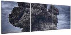 Mivali Tablou - Erupție vulcanică, din trei bucăți 120x40 cm (V021319V12040)