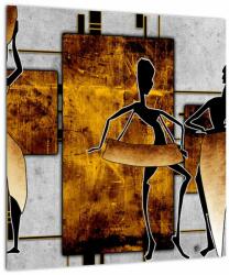 Mivali Tablou - Motiv cultura africană, dintr-o bucată 40x40 cm (V022485V4040)