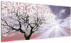 Mivali Tablou cu pomul roșu, dintr-o bucată 100x40 cm (V020052V10040)