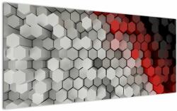 Mivali Tablou - 3D hexagoane, dintr-o bucată 120x50 cm (V023000V12050)