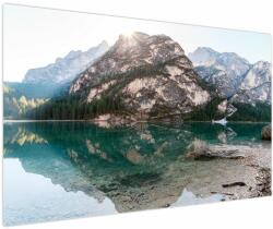Mivali Tablou cu lac montan, dintr-o bucată 150x100 cm (V020951V150100)