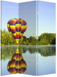 Mivali Paravan - Balon - aer cald pe un lac, din 3 bucăți, 126x170 cm (P020217P135180)