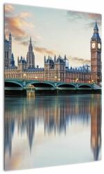 Mivali Tablou - Houses of Parliament din Londra, dintr-o bucată 50x70 cm (V021941V5070)