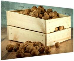 Mivali Tablou - Natură moartă de toamnă cu nuci, dintr-o bucată 150x100 cm (V022430V150100)