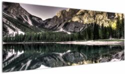 Mivali Tablou cu lac montan, dintr-o bucată 145x58 cm (V020896V14558)