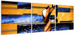 Mivali Tablou picturii abstracte, din trei bucăți 120x40 cm (V022041V12040)