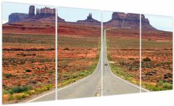Mivali Tablou - U. S. Route 163, din patru bucăți 160x80 cm (V023743V16080)