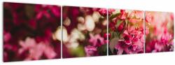Mivali Tablou cu florile tufișului înflorit, din patru bucăți 160x40 cm (V020196V16040)