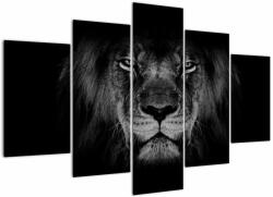 Mivali Tablou - Leu majestic, din cinci bucăți 150x105 cm (V022102V150105)