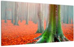 Mivali Tablou pe sticlă cu pomi, dintr-o bucată 100x50 cm pe sticlă (V020708V10050GD)
