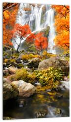 Mivali Tablou - Cascade în pădurea portocalie, dintr-o bucată 20x30 cm (V023434V2030)