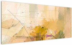 Mivali Tablou - Abstract, pictură în ulei, dintr-o bucată 120x50 cm (V022913V12050)