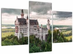 Mivali Tablou - Castelul pe stânci, din trei bucăți 90x60 cm (V022692V90603PCS)