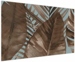 Mivali Tablou - Frunze de palmier acvarel, dintr-o bucată 150x100 cm (V022423V150100)