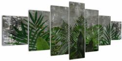 Mivali Tablou - Zid de beton cu plante, din șapte bucăți 210x100 cm (V022812V210100)
