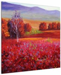 Mivali Tablou - Peisaj roșu, dintr-o bucată 70x70 cm (V023267V7070)