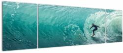 Mivali Tablou cu surferi, din trei bucăți 170x50 cm (V021228V17050)