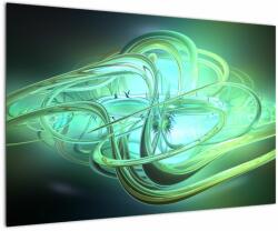Mivali Tabloul cu abstracție verde, dintr-o bucată 90x60 cm (V020063V9060)