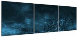 Mivali Tablou - Misiune extraterestră, din trei bucăți 150x50 cm (V022742V15050)