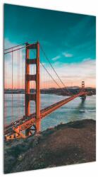 Mivali Tablou - Golden Gate, San Francisco, dintr-o bucată 60x90 cm (V021332V6090)