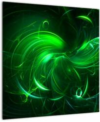 Mivali Tablou - abstracție verde, dintr-o bucată 50x50 cm (V020151V5050)