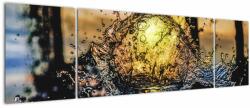Mivali Tablou cu apa, din trei bucăți 170x50 cm (V021142V17050)