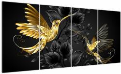Mivali Tablou -Cu ochii de Colibri artistic, din patru bucăți 160x80 cm (V022167V16080)