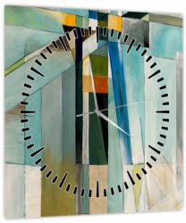 Mivali Tablou - Abstract (cu ceas), dintr-o bucată 30x30 cm cu ceas (V022331V3030C)