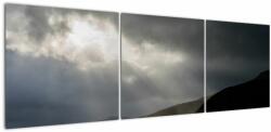 Mivali Tablou cu furtuna în apropiere, din trei bucăți 150x50 cm (V020206V15050)