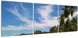 Mivali Tablou cu plajă, din trei bucăți 120x40 cm (V021008V12040)