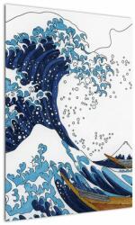 Mivali Tablou - Desen japonez, valuri, dintr-o bucată 50x70 cm (V023079V5070)