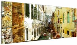 Mivali Tablou - Strada din Veneția, dintr-o bucată 145x58 cm (V023244V14558)