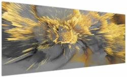 Mivali Tablou - Expansiunea aurului, dintr-o bucată 250x125 cm (V023986V250125)