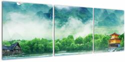 Mivali Tablou - Peisaj de vis, din trei bucăți 120x40 cm (V022787V12040)