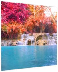 Mivali Tablou lagyna turcuaz, Laos, Tat Kuang Si (V021754V7070)