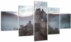 Mivali Tablou - Eltz Castle, Germania, din cinci bucăți 125x70 cm (V021632V12570)